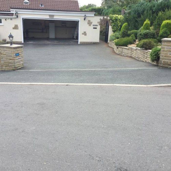 Before Image of concrete driveway